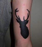 Black-Deer-Tattoo