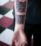 Cats-tattoo