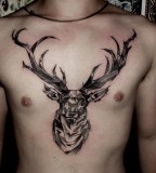 Deer-tattoo