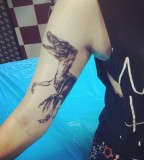 Dinosaur-tattoo