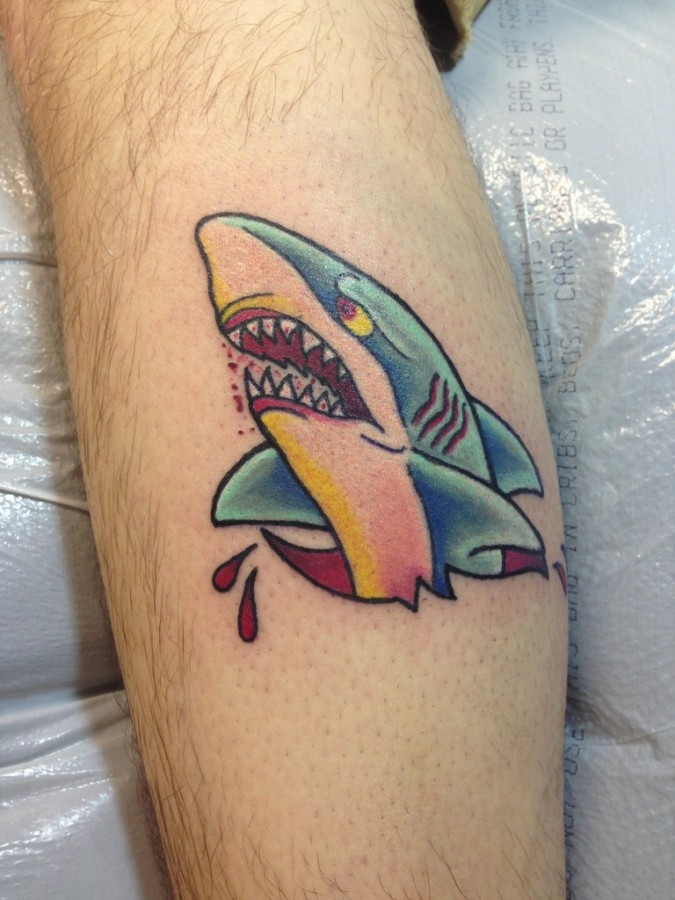 Shark-tattoo