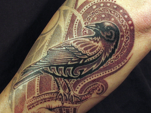 Stylized-bird-tattoo