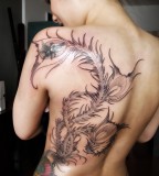 tattoo picture gallery girl back big
