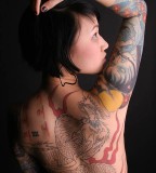 all body tattoo for woman oriental