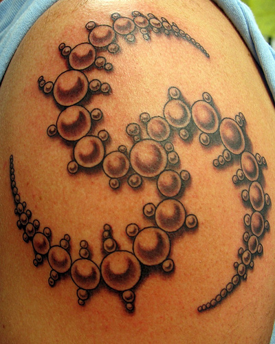 fractal tattoo spiral