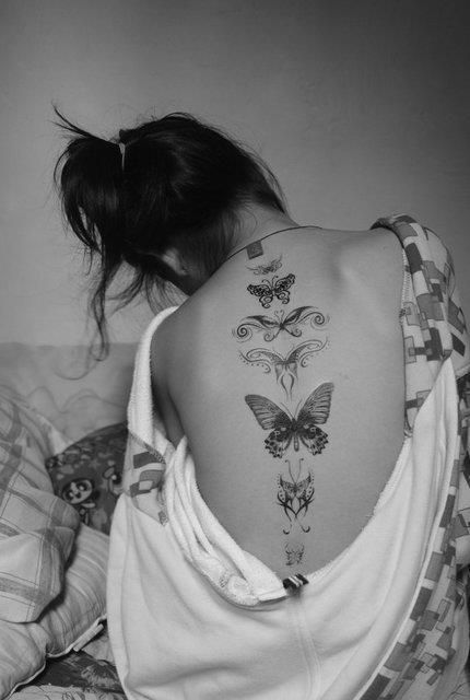 insect-tattoo-beautiful-spine-tattoo-butterflies