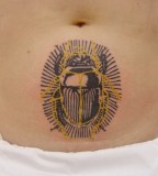 insect-tattoo-scarab-beetle-black-and-yellow