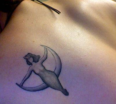 pagan tattoo moon goddess