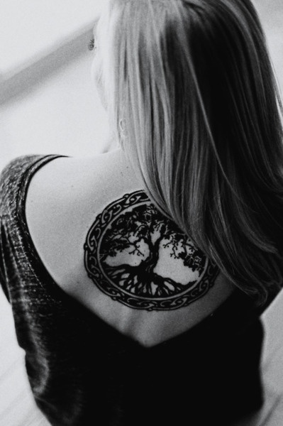 pagan tattoo tree of life