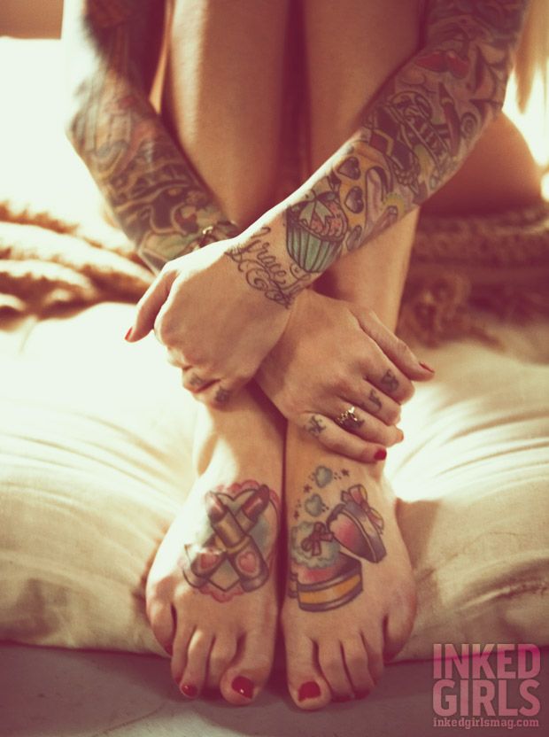rockabilly tattoo girly - | TattooMagz › Tattoo Designs / Ink Works