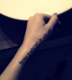 song lyric tattoo home is wherever i'm with you