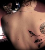 lace tattoo dreamcatcher