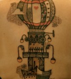 air and water vehicle tattoo by noon
