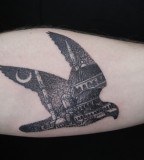 city night in bird tattoo by victor j webster