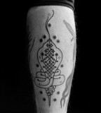cobra tattoo by jean philippe burton