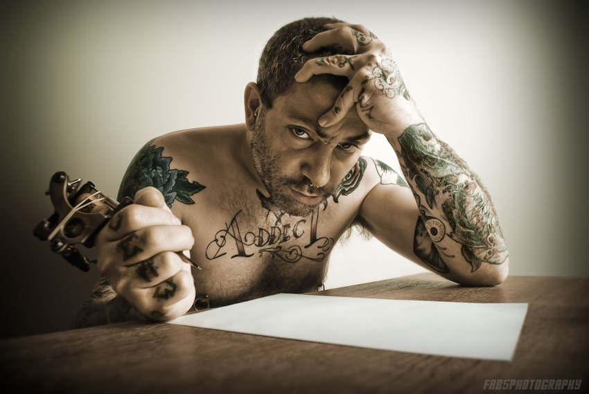Storytelling Fabrice Petre tattoo photography