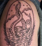 Amaizing see tattoo by Duke Riley