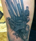 Amazing tattoo by Bob Tyrell