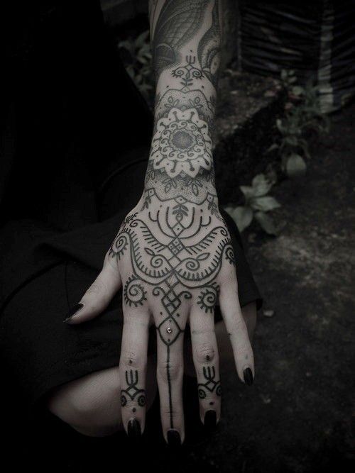 Awesome Mandala style tattoos
