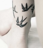 Awesome birds tattoo