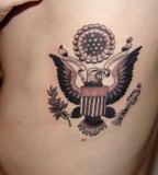 Awesome eagle tattoo