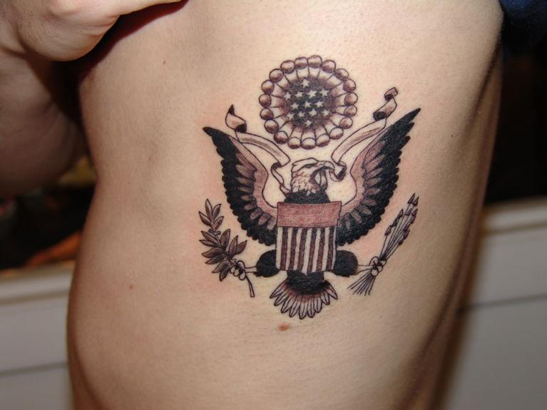 Awesome eagle tattoo