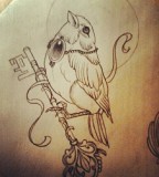 Beautiful birds tattoo