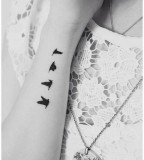 Black birds tattoo