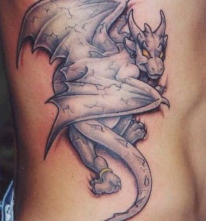 Blue dragon tattoo