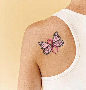 Butterfly tatto for cancer