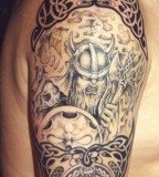 Celtic tattoo by Dimon Taturin