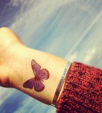 Cute  butterfly tattoo