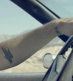 Cute eagle tattoo