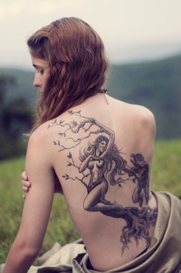 Daphne & Apollo tattoo
