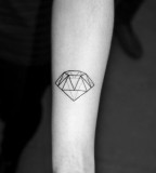 Diamond tattoo by Chaim Machlev