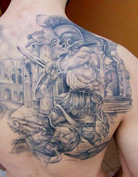 Fight tattoo by Miroslav Pridal