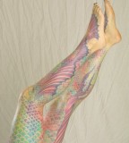 Fish legs tattoo