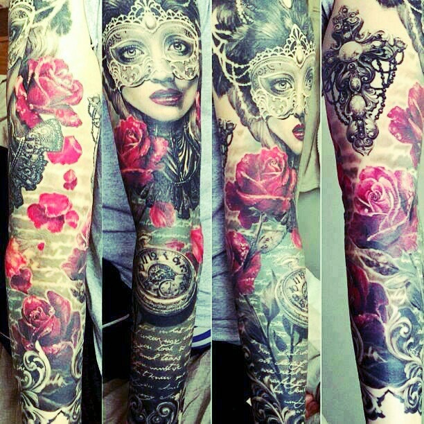 Gorgeous tattoo on arm