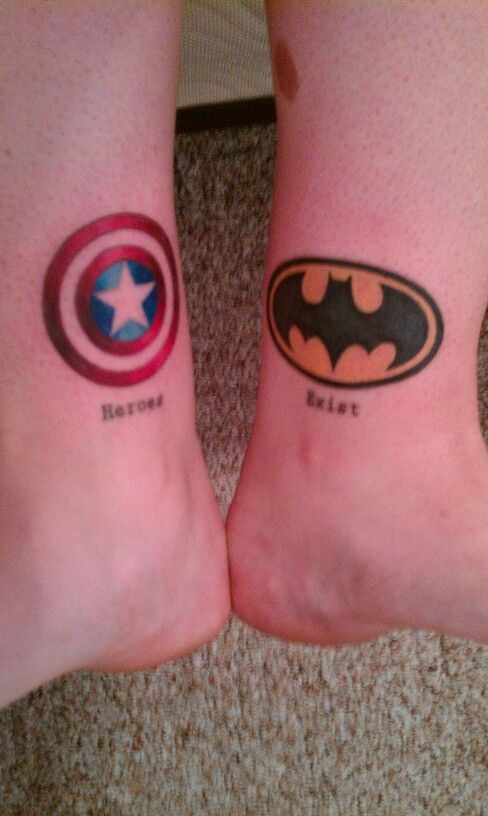 Heroes exist tattoo