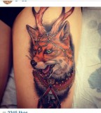King fox tattoos