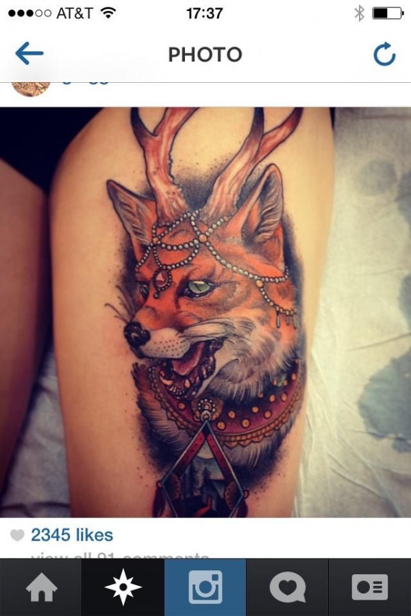 King fox tattoos