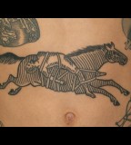 Legendary horse tattoo