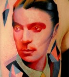 Men tattoo by Marcin Aleksander Surowiec