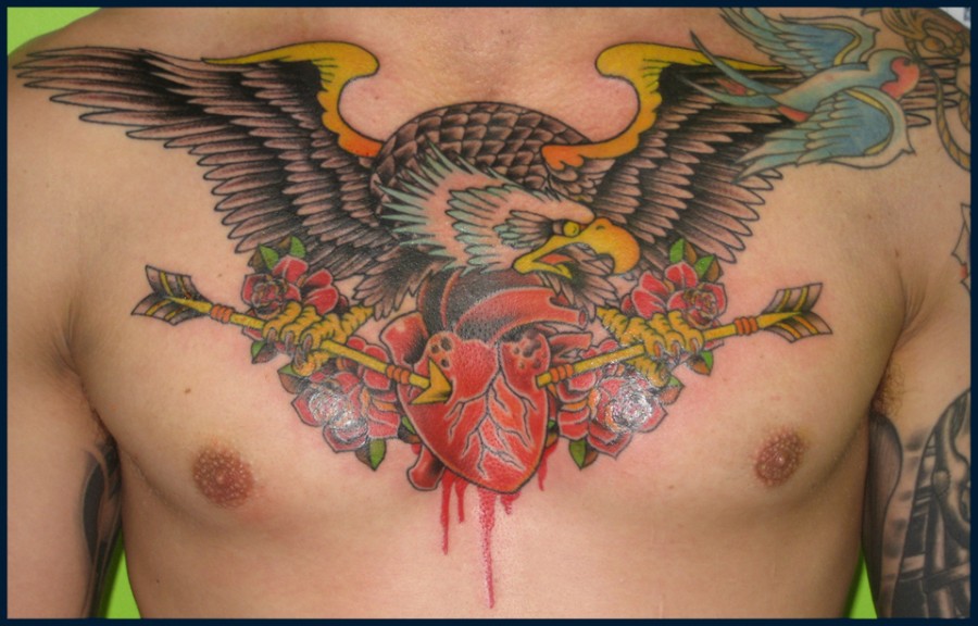 Nice eagle tattoo