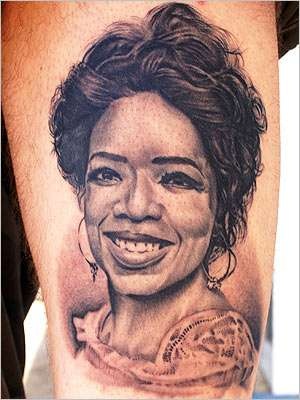 Oprah tattoo