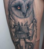 Owl tattoo