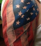Patriotic tattoos