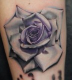 Rose tattoo by Rich Pineda