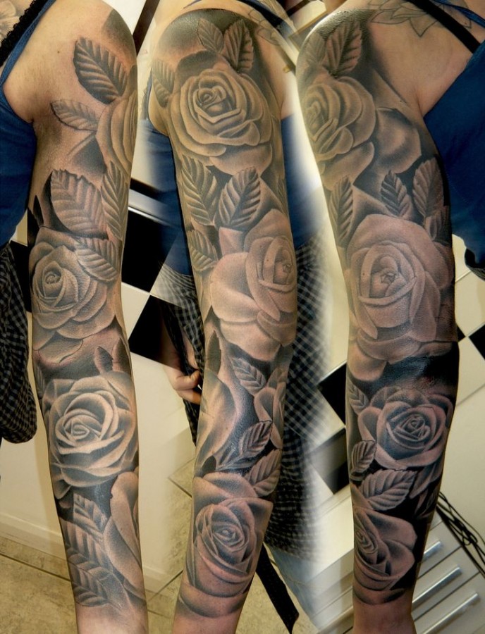 Roses tattoos