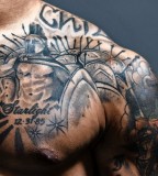 Shoulder tattoo for men